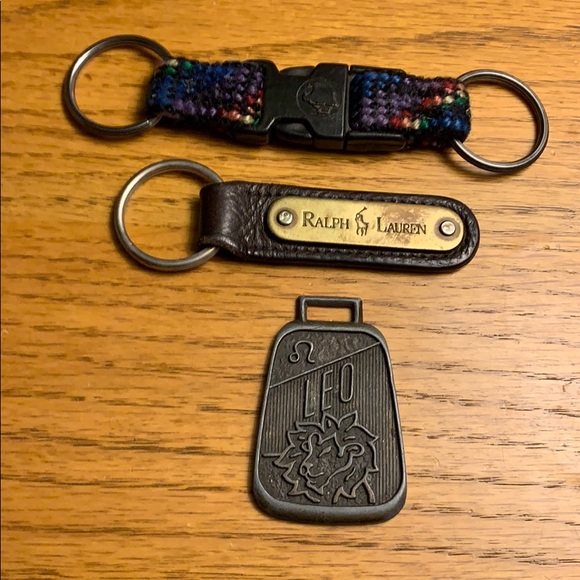 ralph lauren and other Other - Set of three key chains